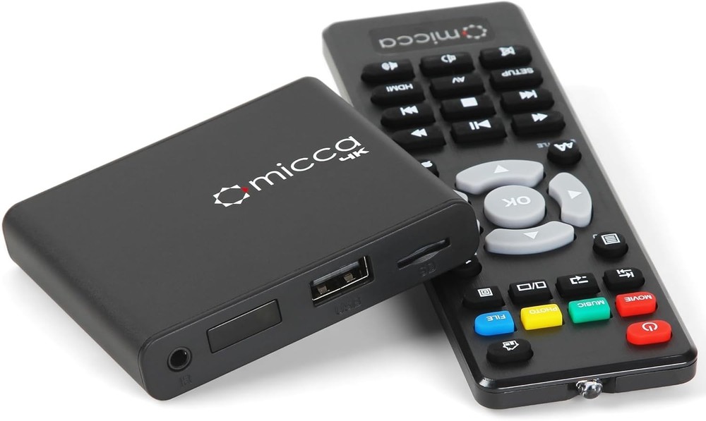 Compact 4K Digital Media Player - USB MicroSD