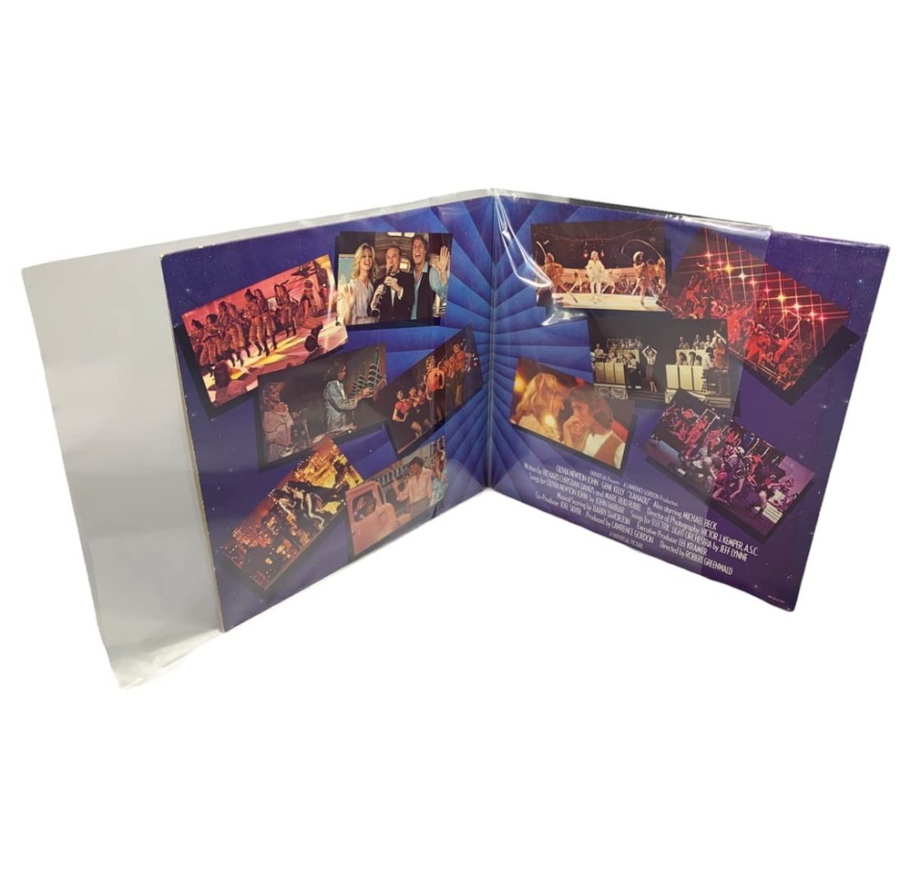Gatefold Vinyl Records Outer Sleeves – 12 inch Double Sided Protective Clear