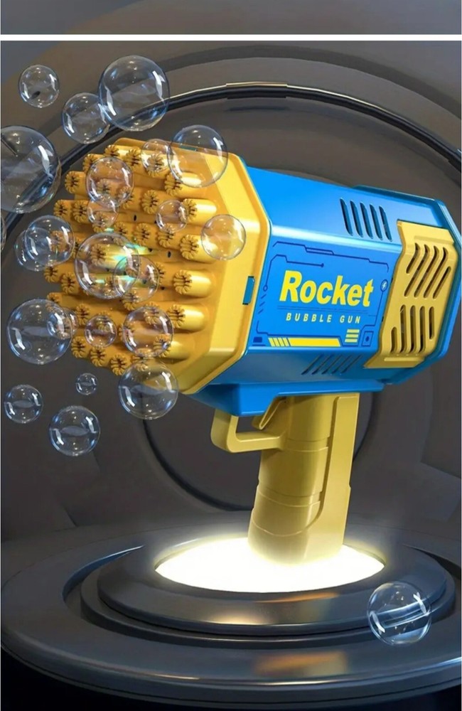 Rochet Bubble Gun Various colors