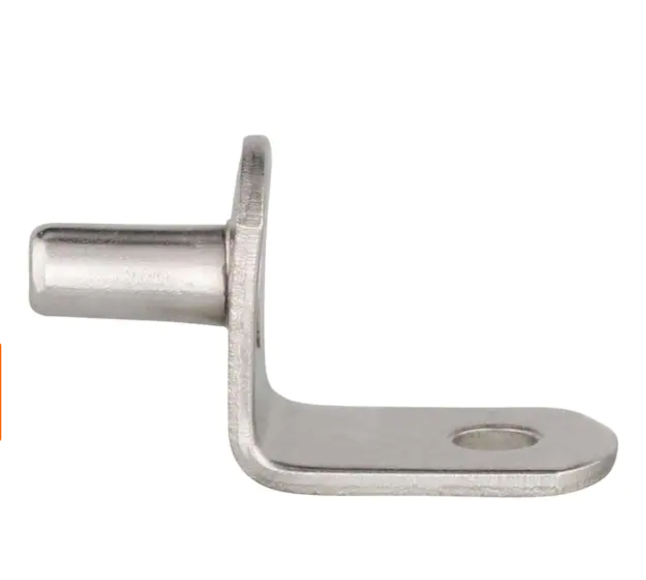 Everbilt 5 mm Nickel Plated Angled Shelf Support Value Pack (24-Piece)