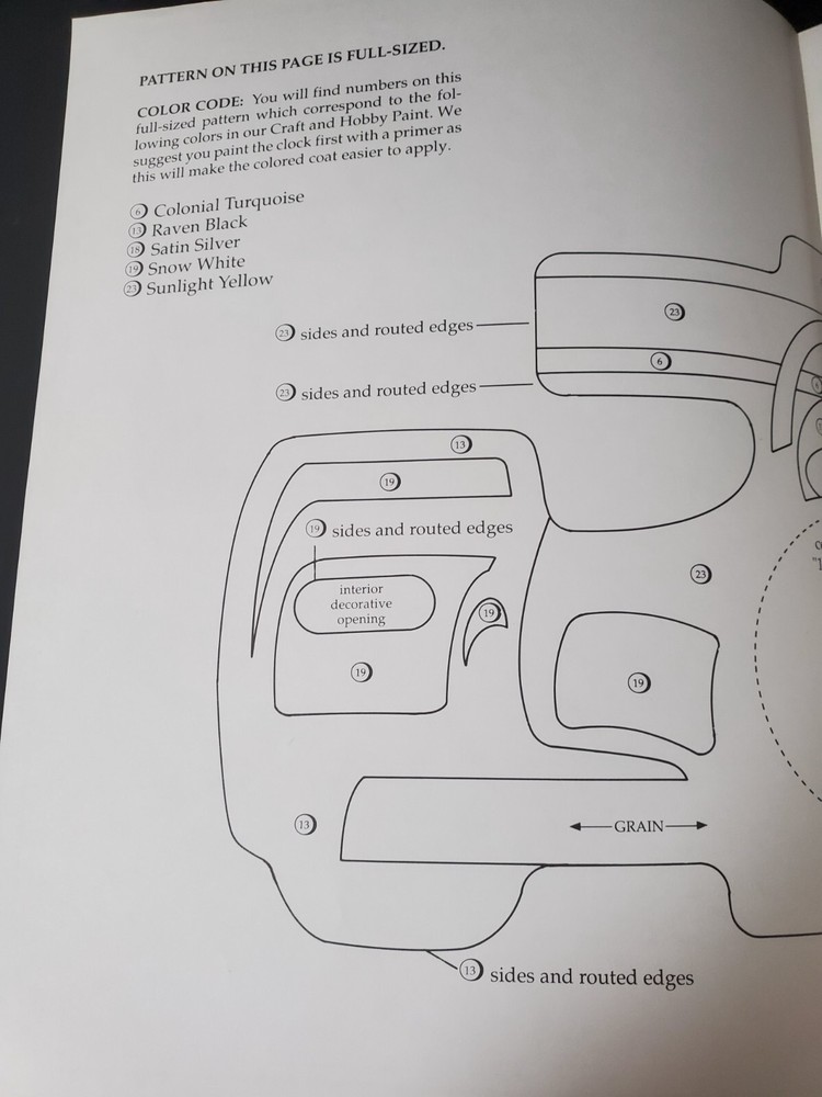 Vintage Cherry Tree Woodworking pattern
