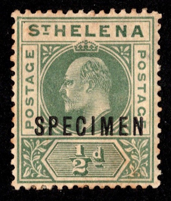 Saint Helena Scott 48 Unused hinged.