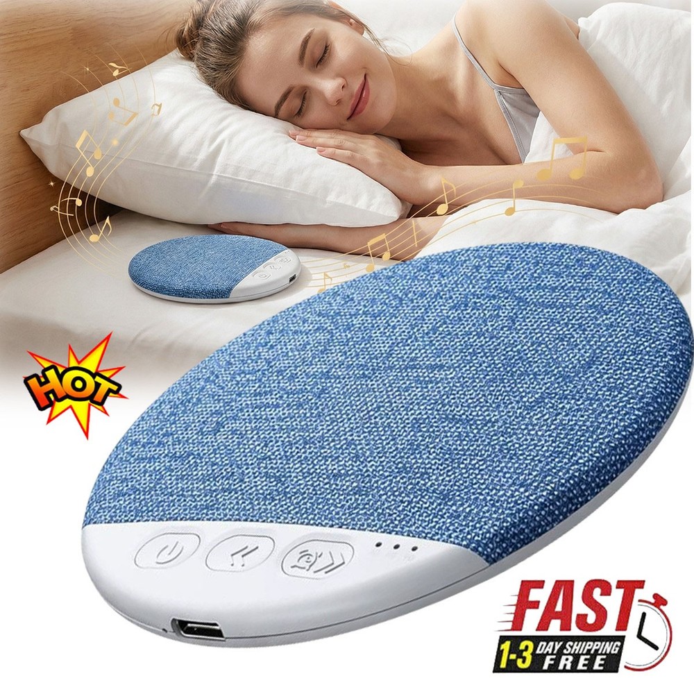 Under Pillow Speaker For Sleeping Bone Conduction Speaker With White Noise Timer