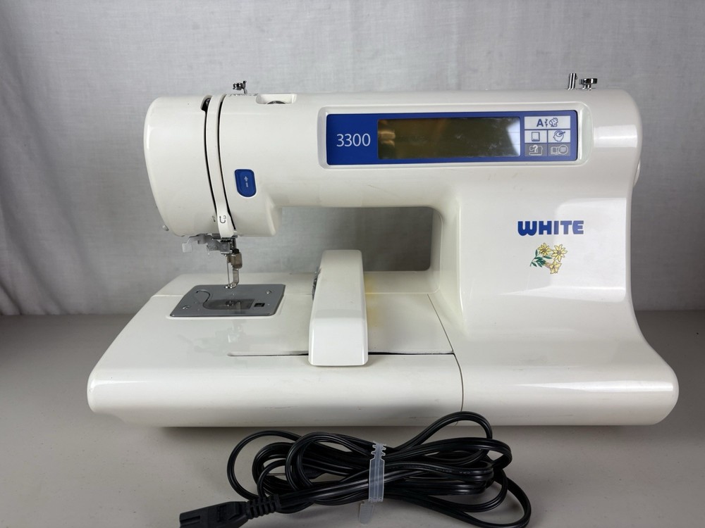 White W3300 Computerized Sewing Embroidery Machine