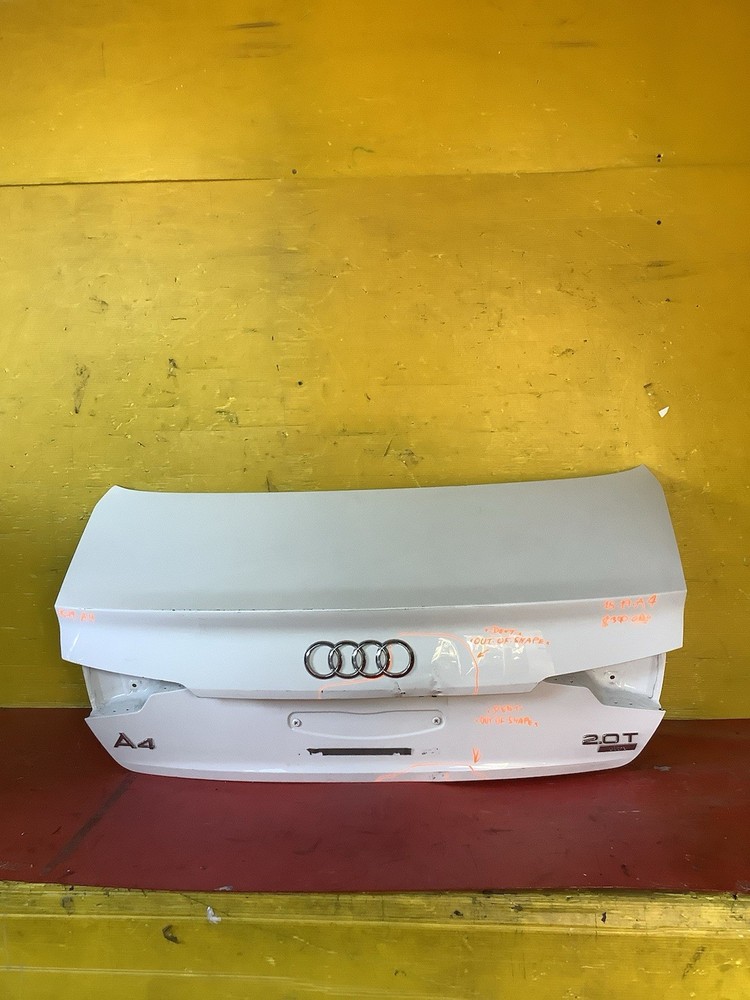 2017 - 2019 AUDI A4 REAR DECK TRUNK LID SHELL COVER PANEL OEM
