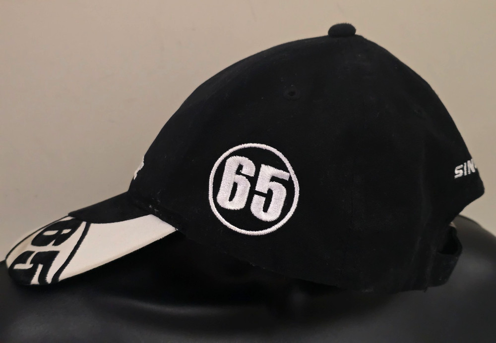 65 PRIVATE "Since 1965" Logo Baseball Hat (Black & White / Adjustable )