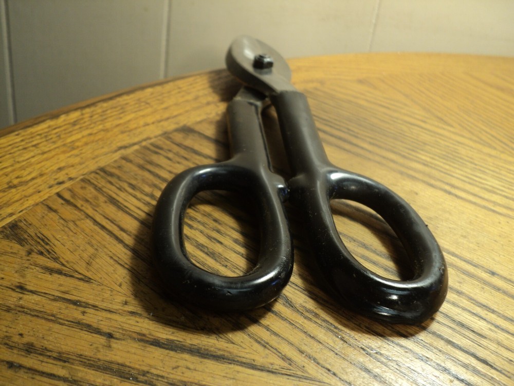 Vintage Do-It Tin Snips Cutter Tool 10-1/4"