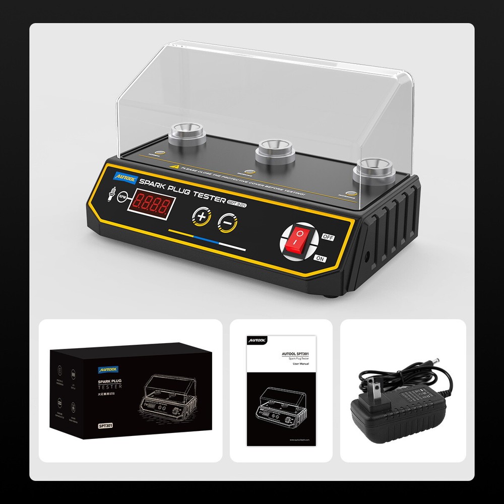 Car Spark Plug Tester Ignition System Analyzer Three Hole Diagnostic Test Tool