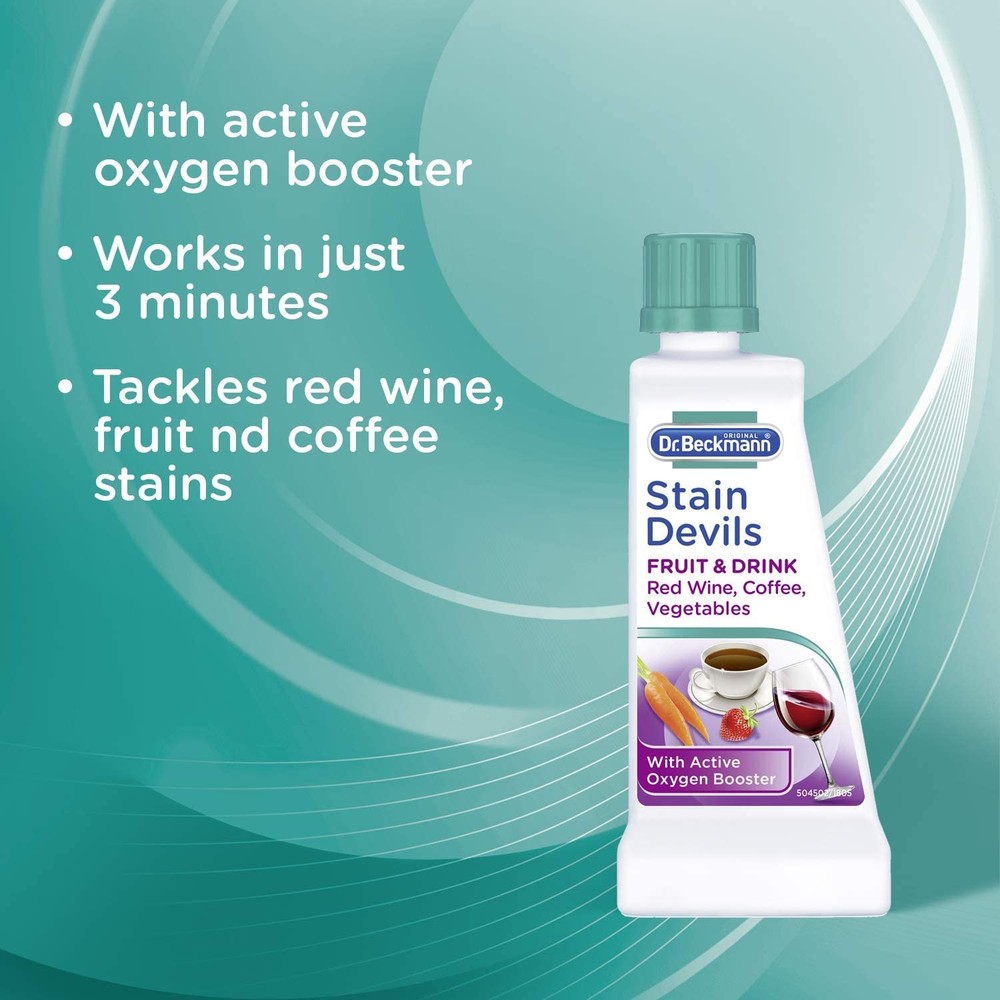 Stain Devils Fruit & Drinks | With active oxygen booster | 50g