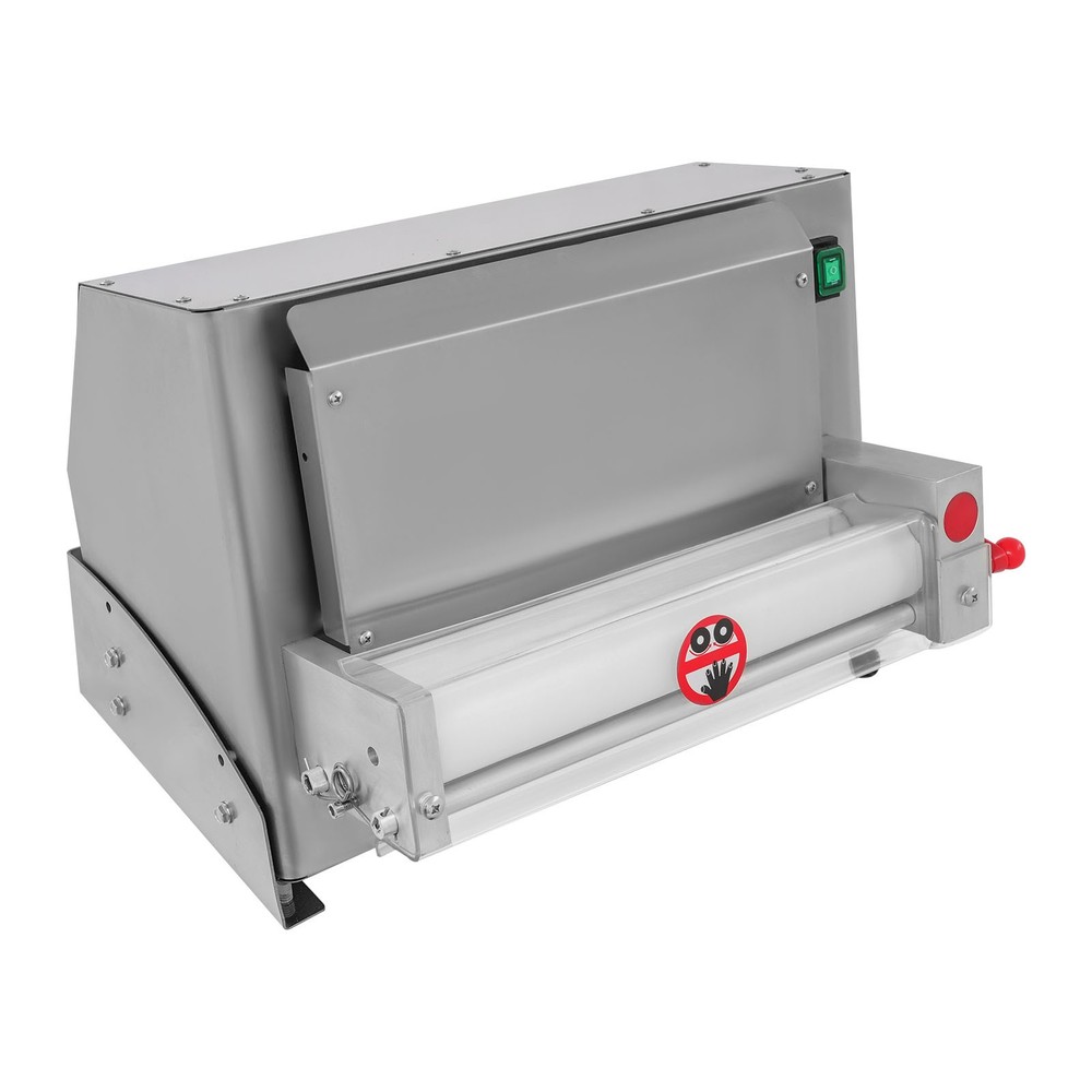110V Automatic Pizza Dough Roller Sheeter Pastry Press Making Machine 3-12 in