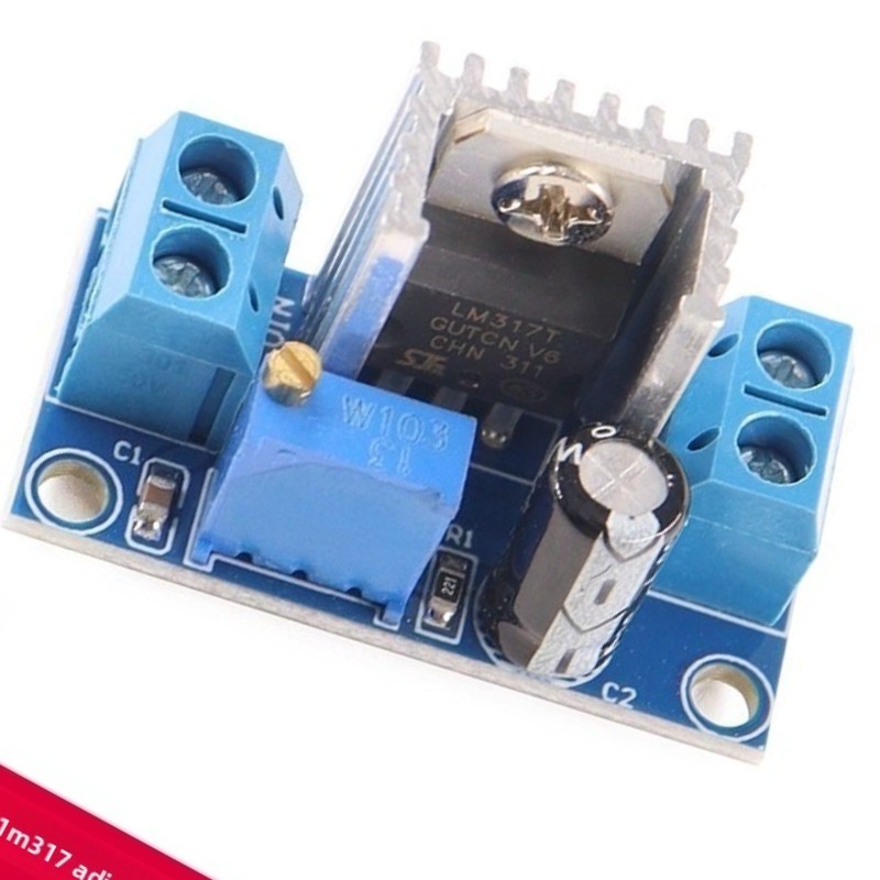 DC Linear Converter Buck Step Down LM317 Low Ripple Module Power Supply