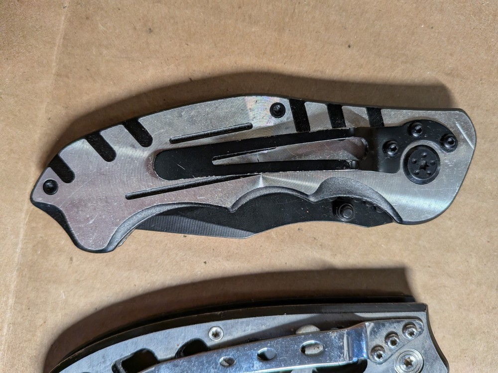 3 Smith & Wesson Ect. Folding Pocket Knives Lot Bundle EDC Knife Pre Owned