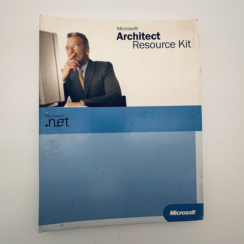 Vintage Microsoft .NET Architect Resource Kit CD Training Tutorial Guide