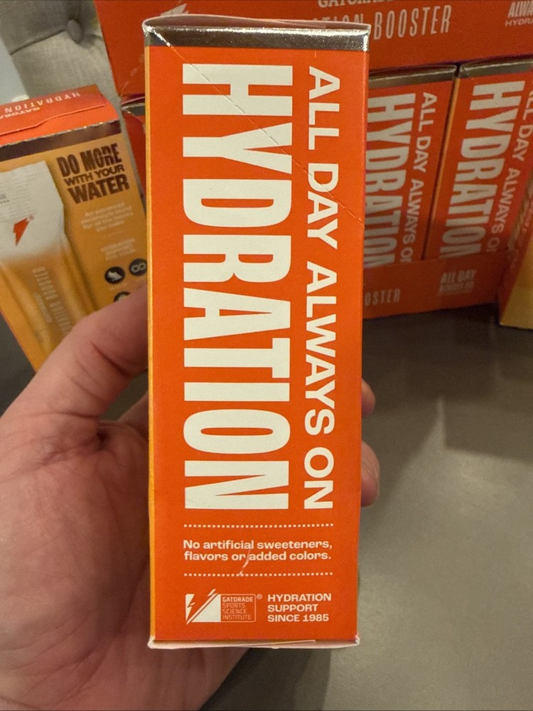 66 Tropical Mango Gatorade Hydration Booster BB 3/26