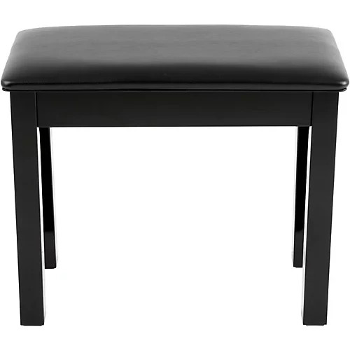 Williams WPB Padded Piano Bench - Ebony Black