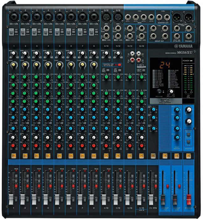 Open box - Yamaha MG16XU