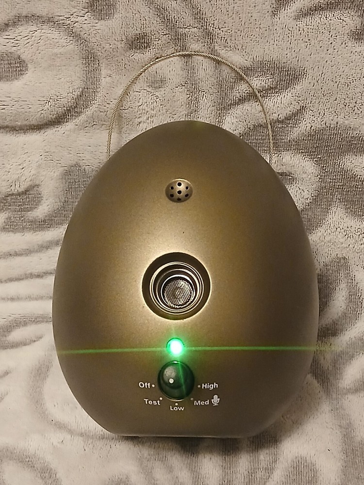 Sunbeam SBBCU1 Sonic Egg Ultrasonic Bark Control Device Tested Working