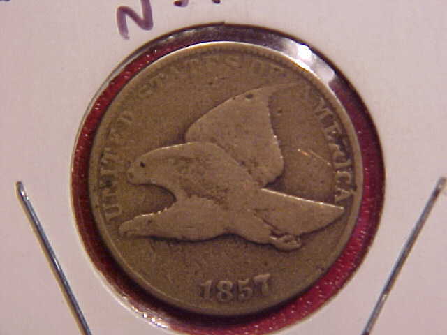 1857 FLYING EAGLE CENT - VG - SEE PICS! - (N5798)