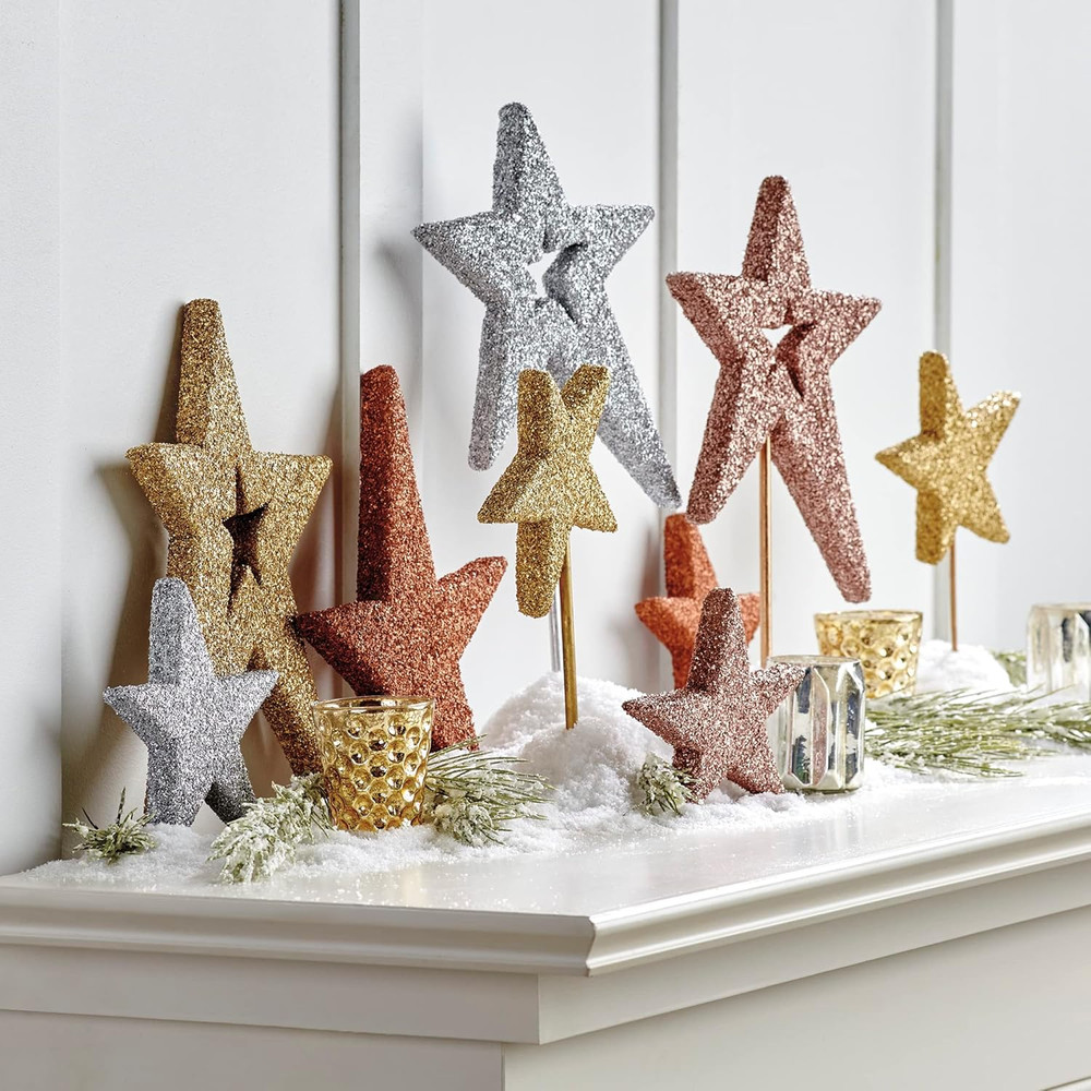 Diamond Dust Glitter 6 Ounce Clear Glass