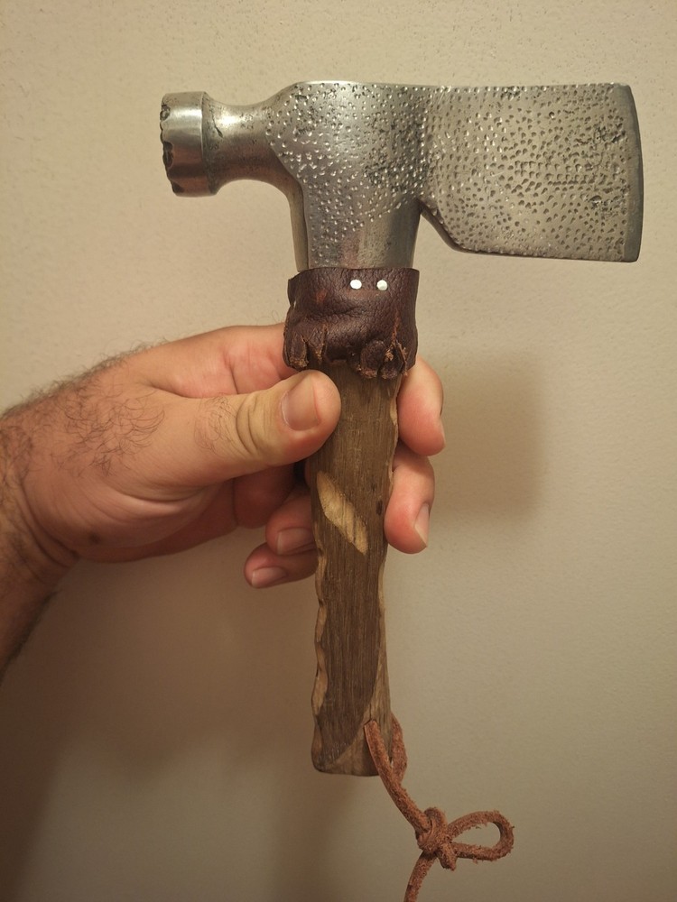 Vintage HALF Hatchet CUSTOM Made SOLID