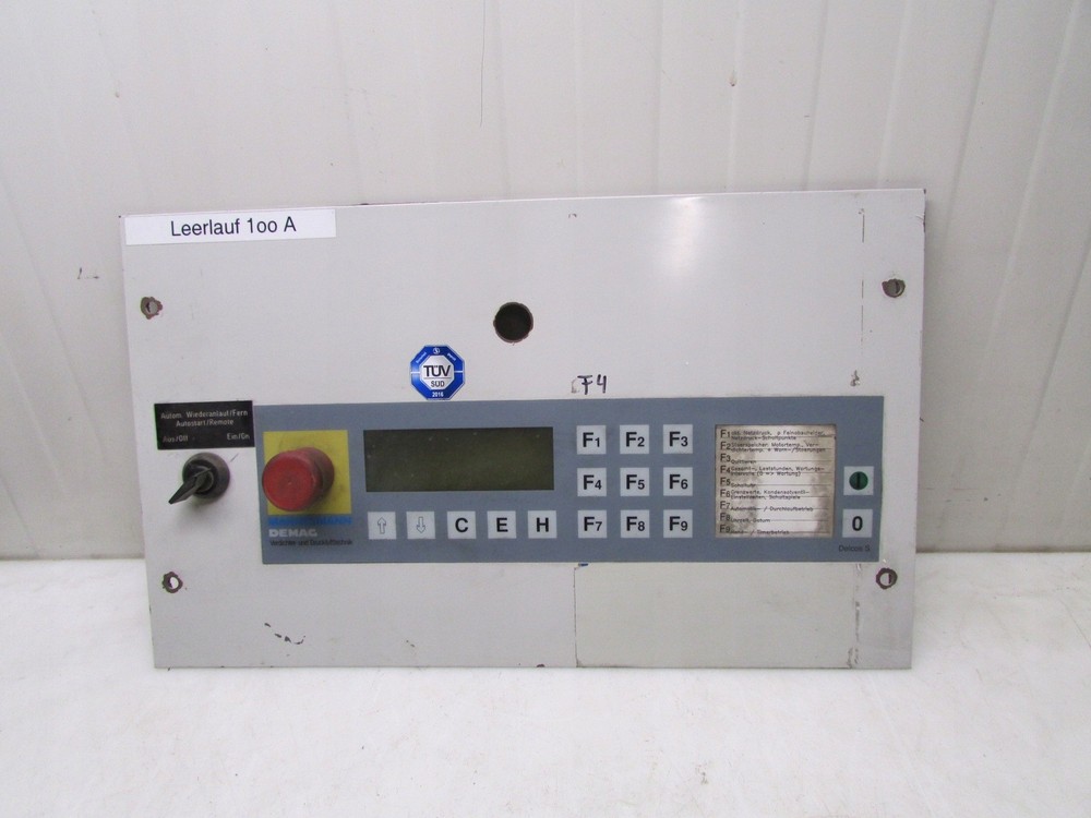 MANNESMANN DELCOS CONTROL PANEL S