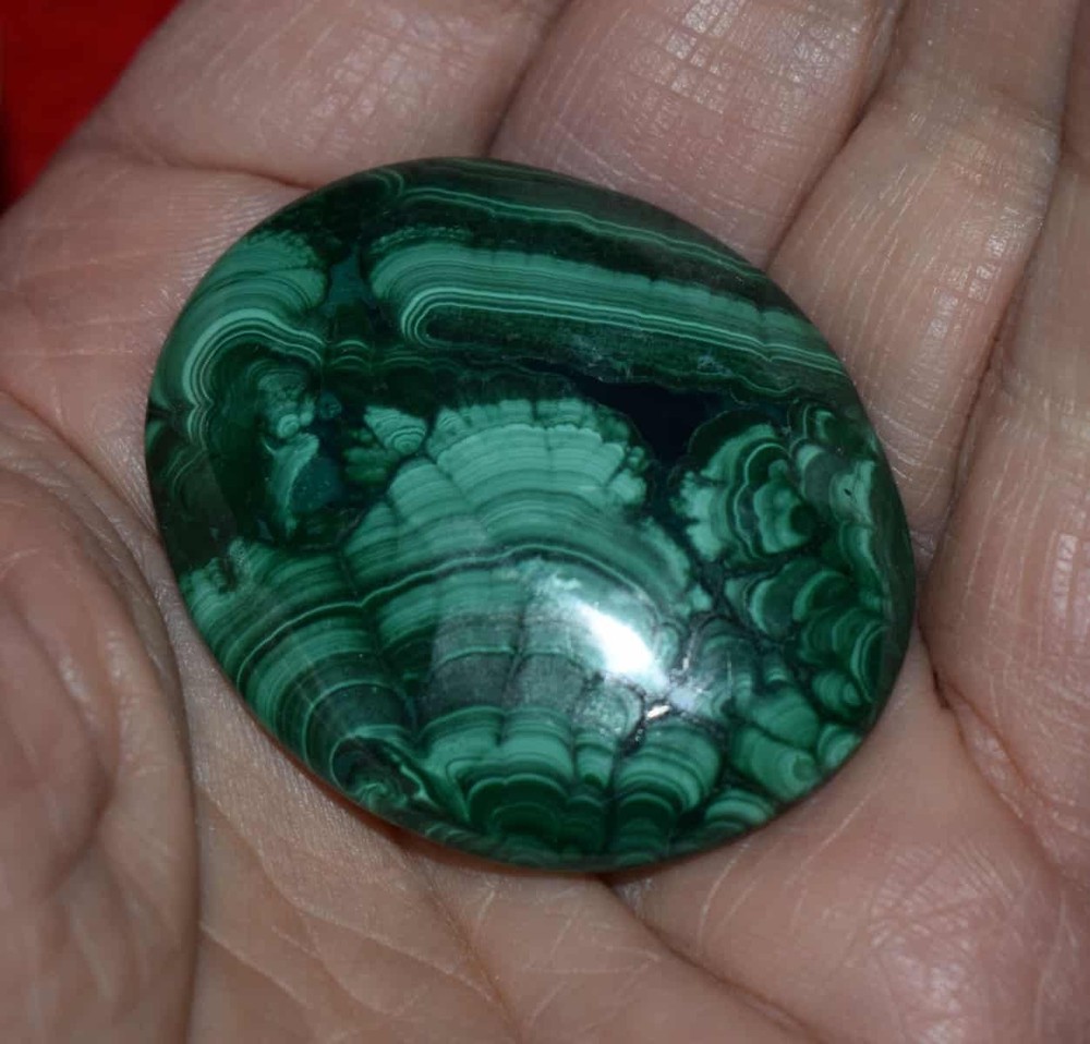 Malachite Worry Stone #13