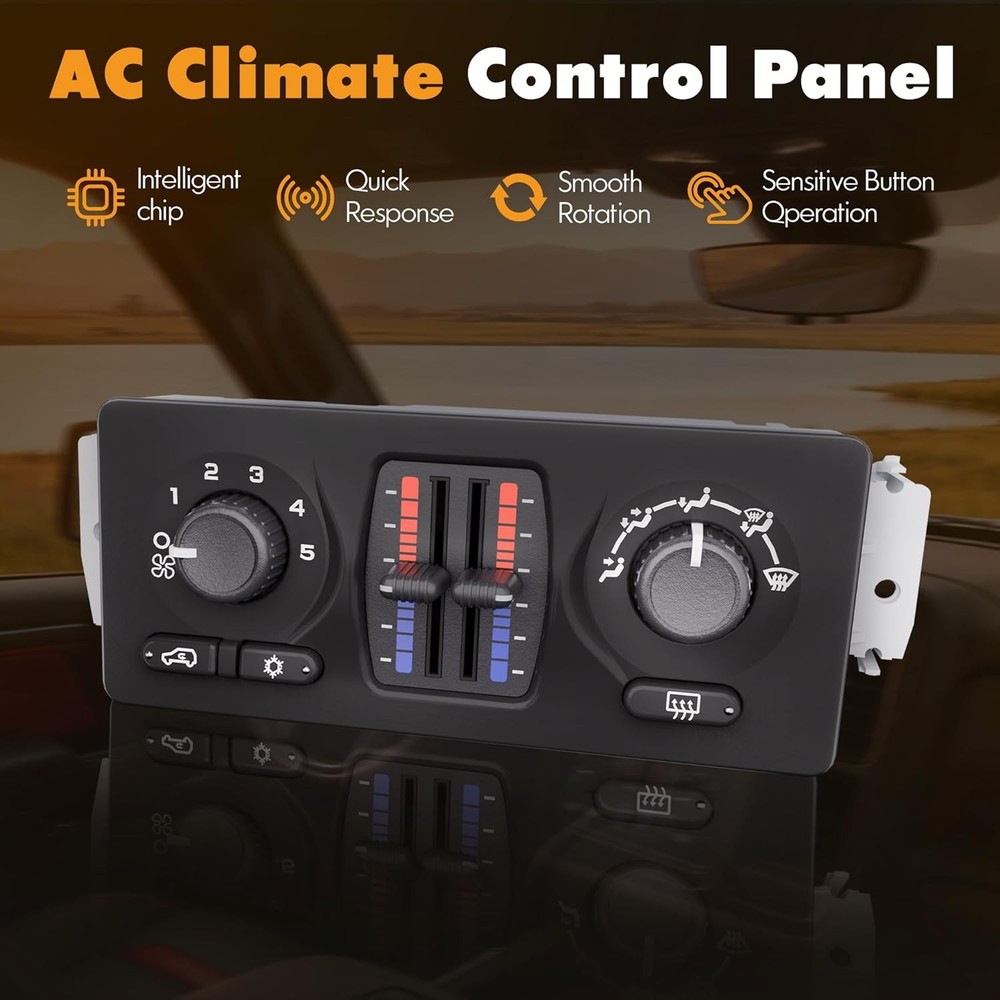 AC Heater Control Panel Climate Control Module For Chevy GMC Cadillac 599-210XD