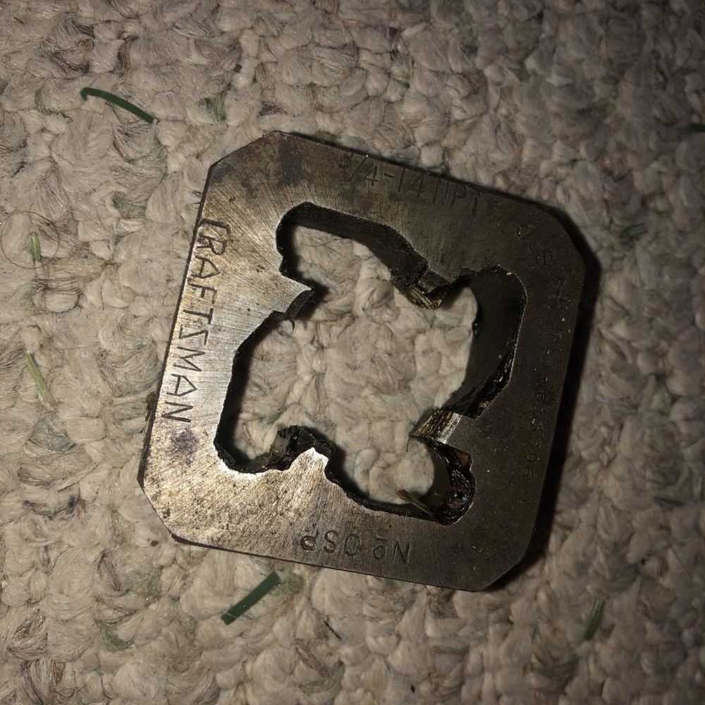 Early 1930’s ? Craftsman No. 10 Pipe Threader with 3 Dies