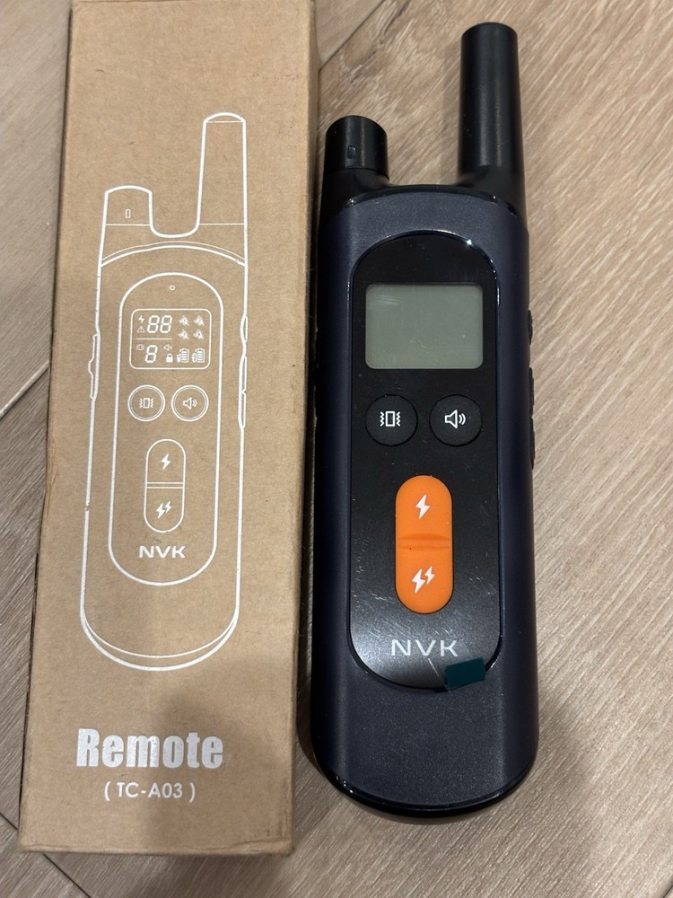 NVK TC-A03 Dog Training Remote Black