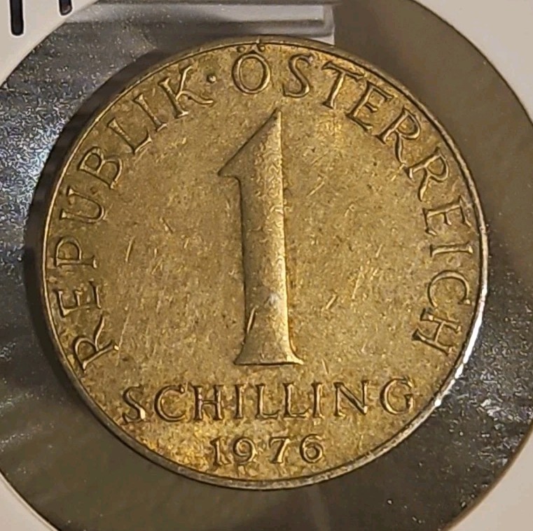1976 Austria 1 Schilling
