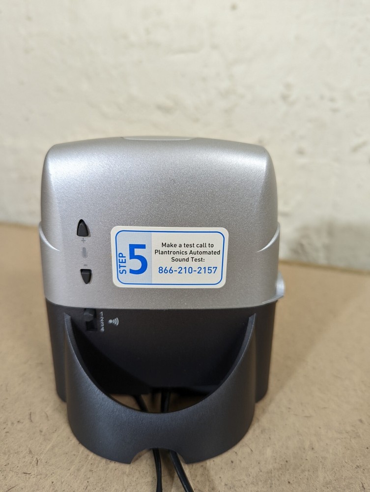 PLANTRONICS CS70 NC Charging Base Only *Tested/Works*