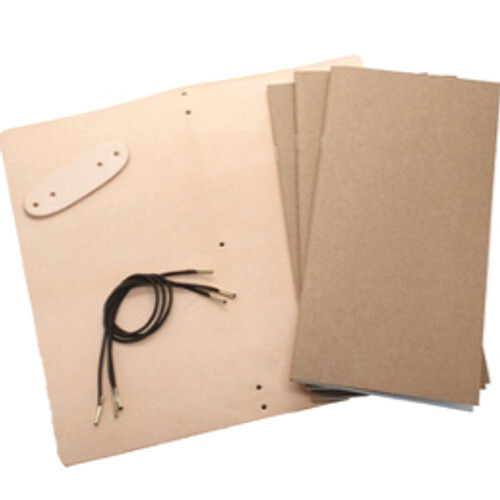 DIY- TRAVEL JOURNAL - Leather with Pages