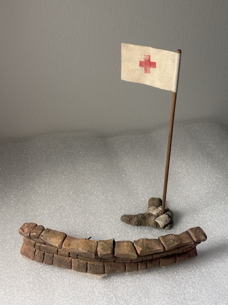 WWll. STONES WALL. RED CROSS