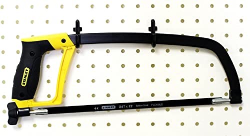 100Pcs Pegboard Accessory Peg Hook Set – Durable, Self-Locking Black 1/4" J