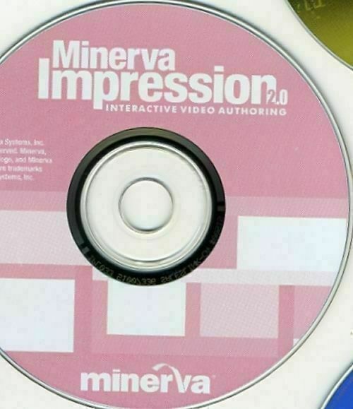 Minerva Impression 2.0 Interactive Video Authoring CD + User's Manual Start Card