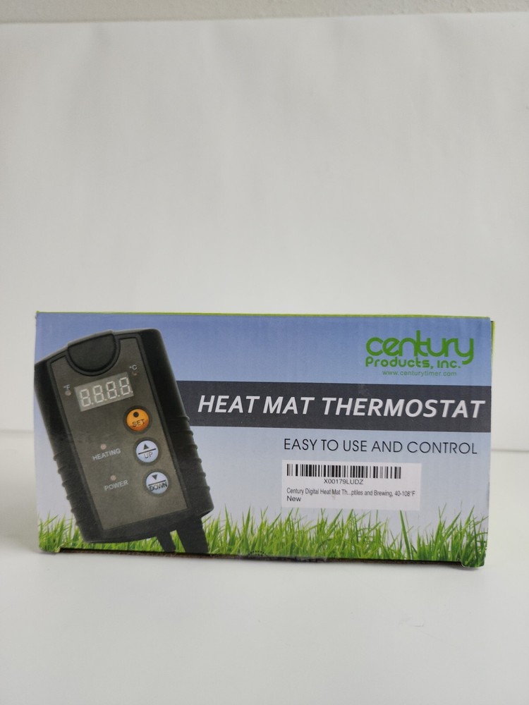 Century Digital Seedling Heat Mat Reptile Thermostat Temperature Controller