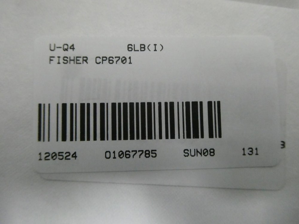 Fisher CP6701 Rack Chassis Module