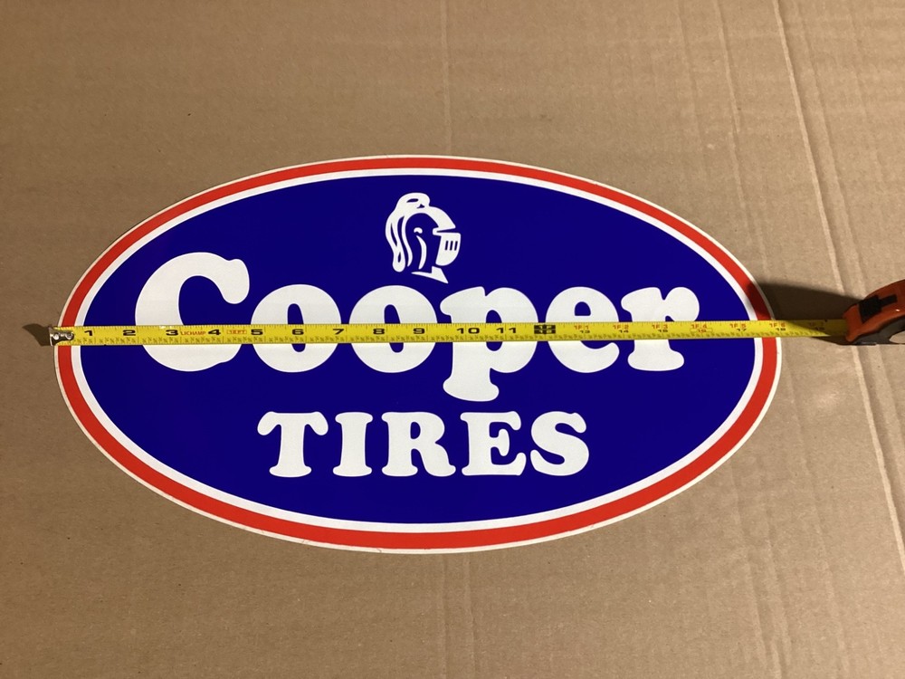 Vintage Cooper Tires Sticker