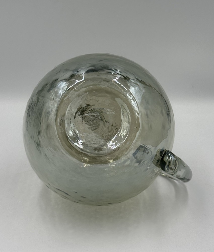 Behome Pebble Glass Iridescent Globe Pitcher