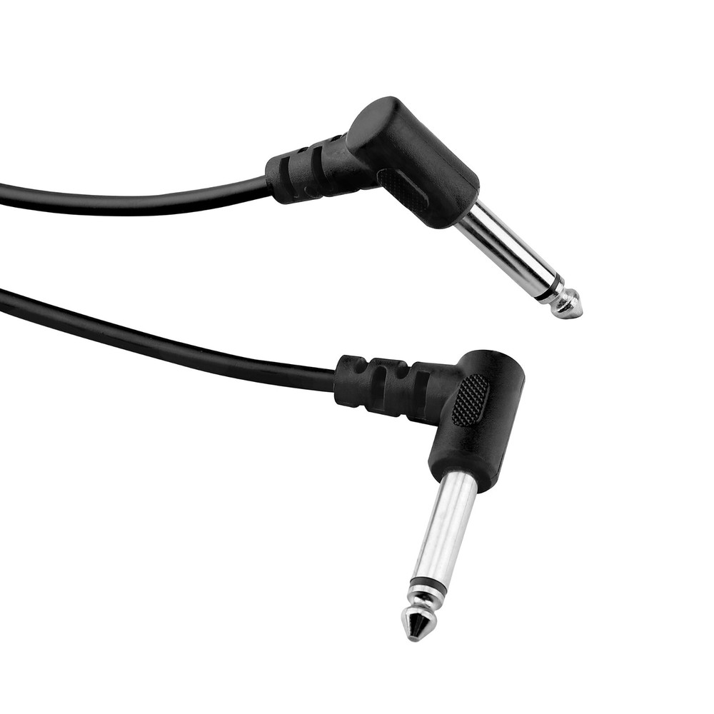 6 Inch Guitar Patch Cable Guitar Effect Pedal Cables Black