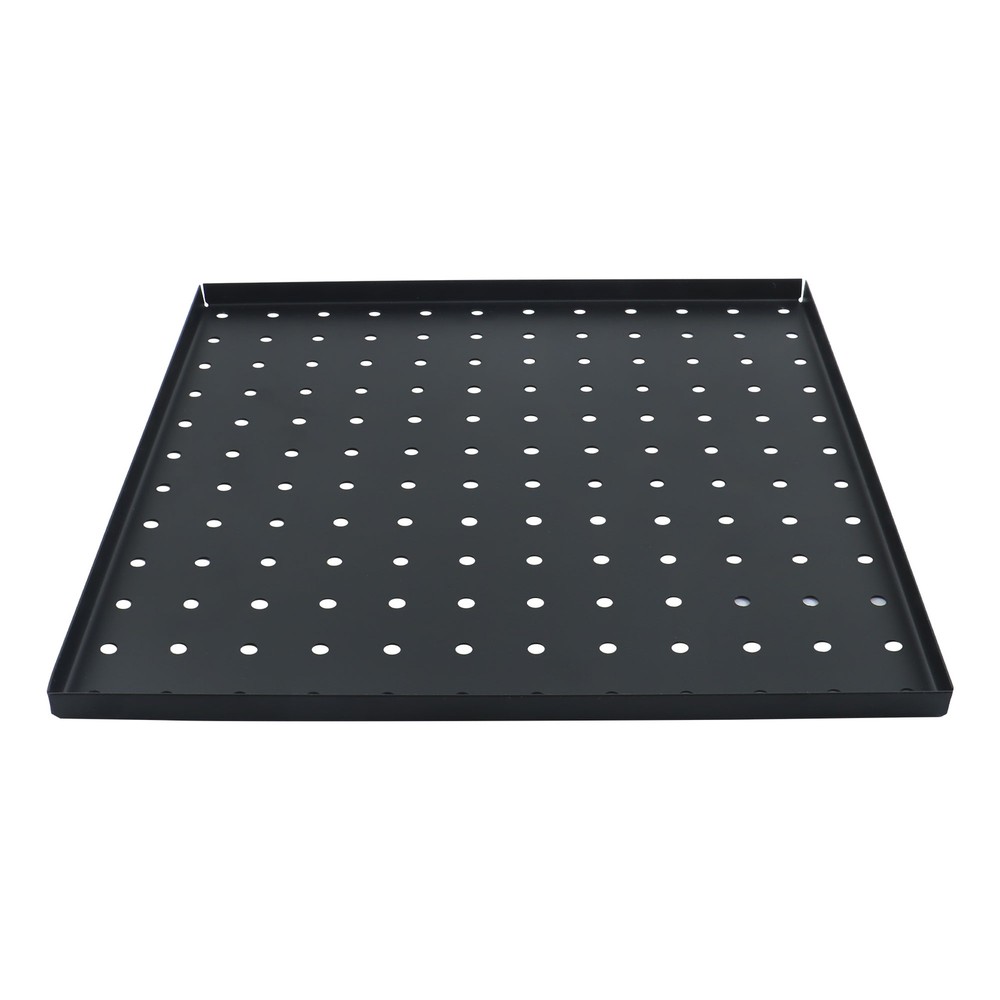 4 Pack Metal Pegboards Peg Boards Wall Organizer Panel Storage Hanger Tool Black