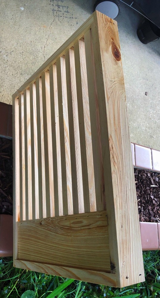 Cypress 10 frame slatted rack for Langstroth bee hive