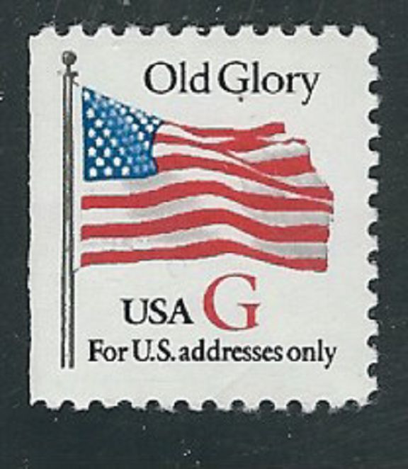 Scott #2885...(32) Cent... "G" Old Glory... 4 Stamps