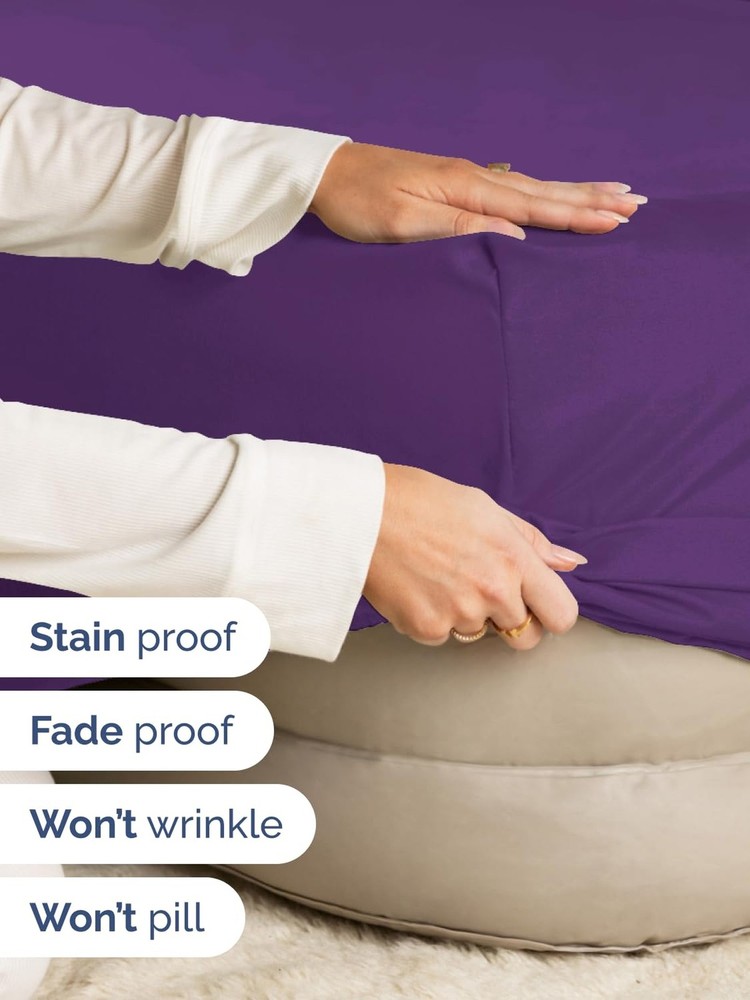 Extra Deep Twin Fitted Sheet - Hotel Luxury Single Fitted Sheet Only - Easily...