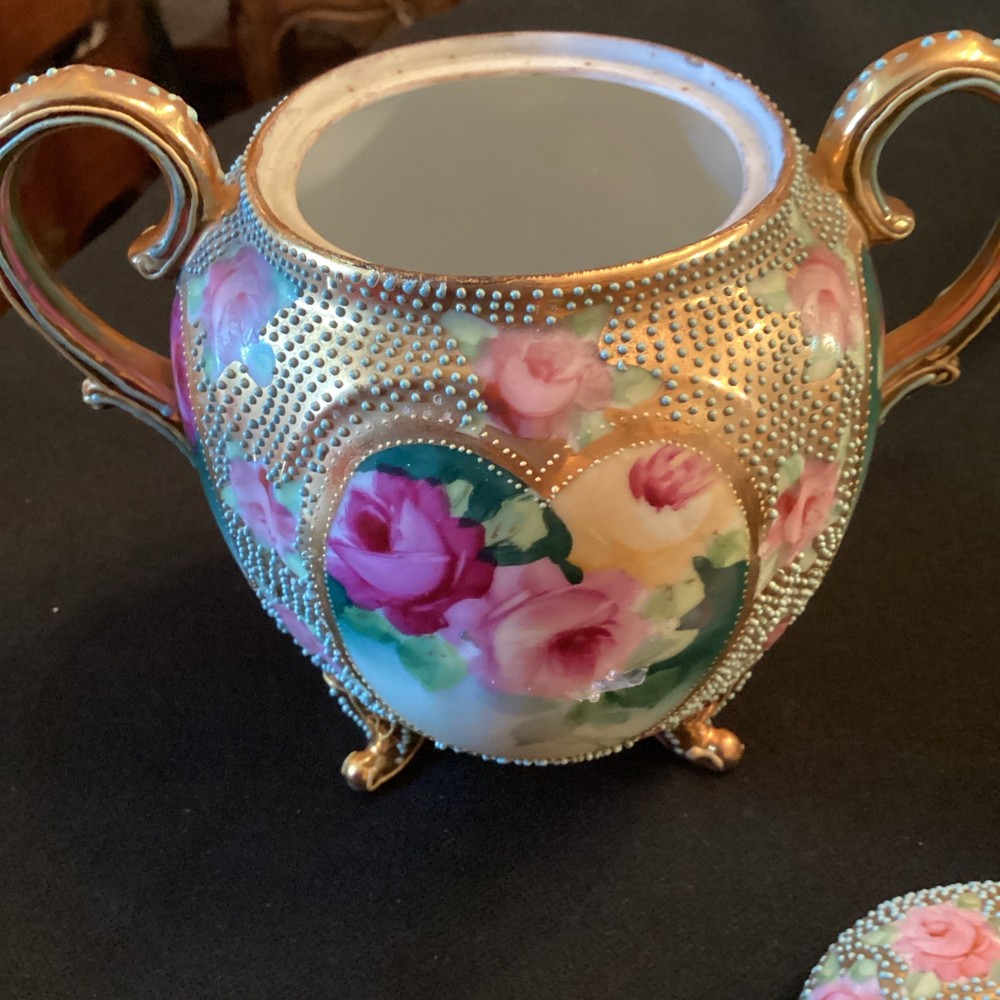 Nippon Gold Cream And Sugar Set