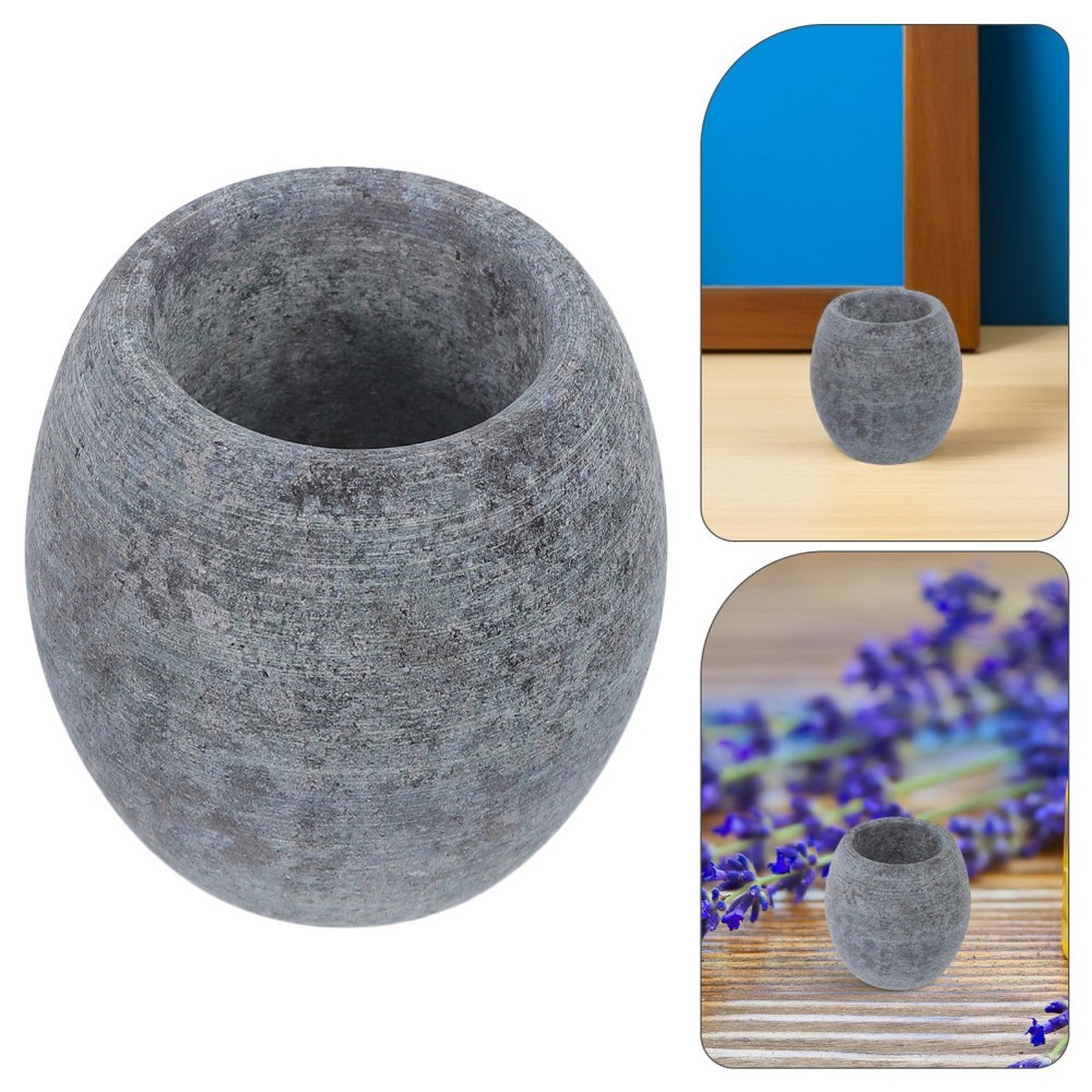 Sauna Aromatherapy Stone Cup Spa Diffuser Bowl Essential Oil for Holder