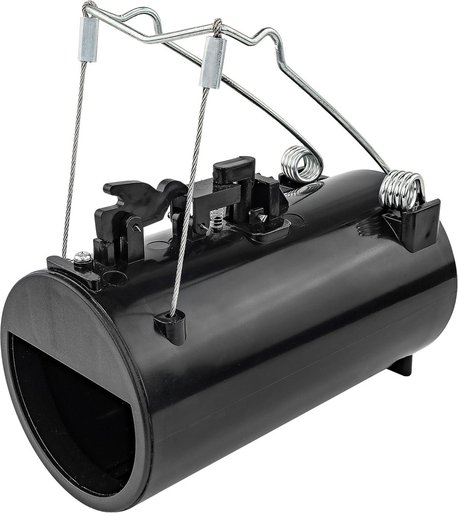 Gopher Trap Black Hole – Pocket Gopher & Yard Mole Tunnel Trap – Easy-Set Reusab
