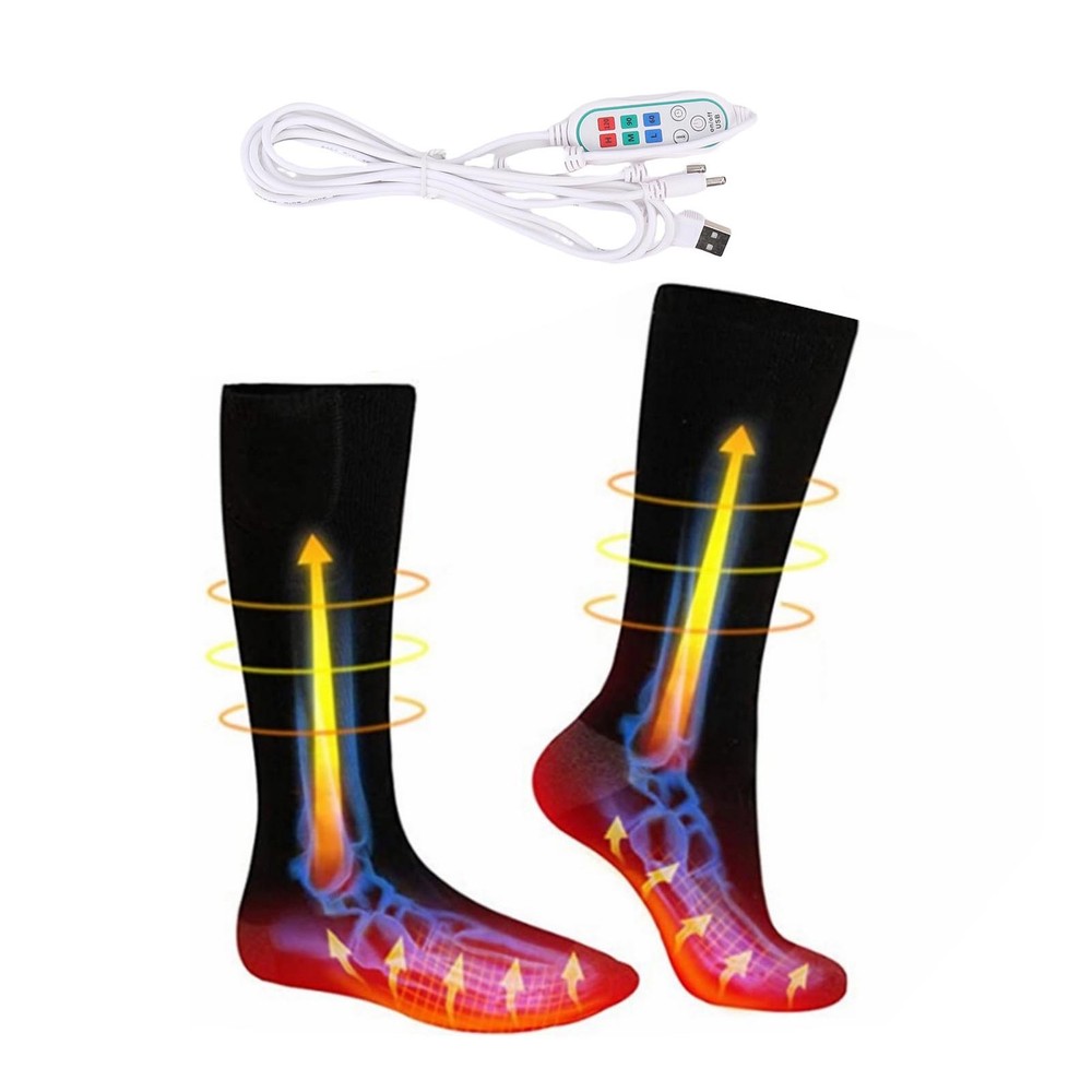 Intelligent Temperature Control Electric Heated Socks For Winter