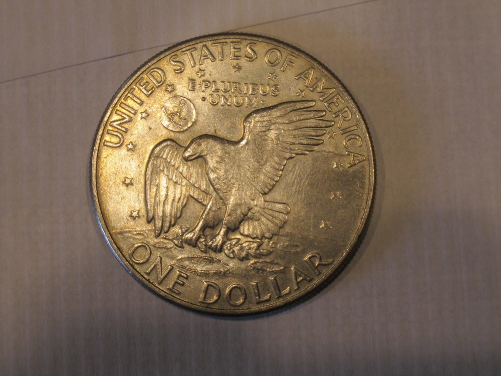 Two Eisenhower Dollar (Ike Dollar), 1971-D, 1972-D