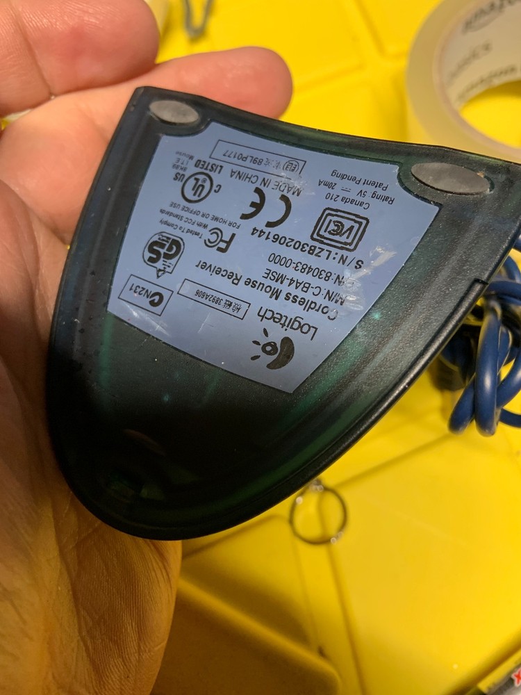 Logitech Cordless Mouse M-RM63